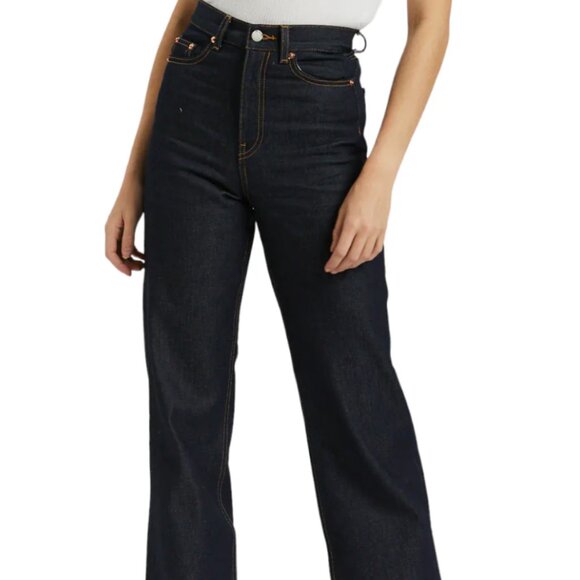 Dr Denim High Waisted Dark Jeans - Picture 3 of 8